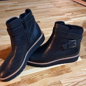 Naturalizer Aster Black Ankle Boots with Buckle - NWOT